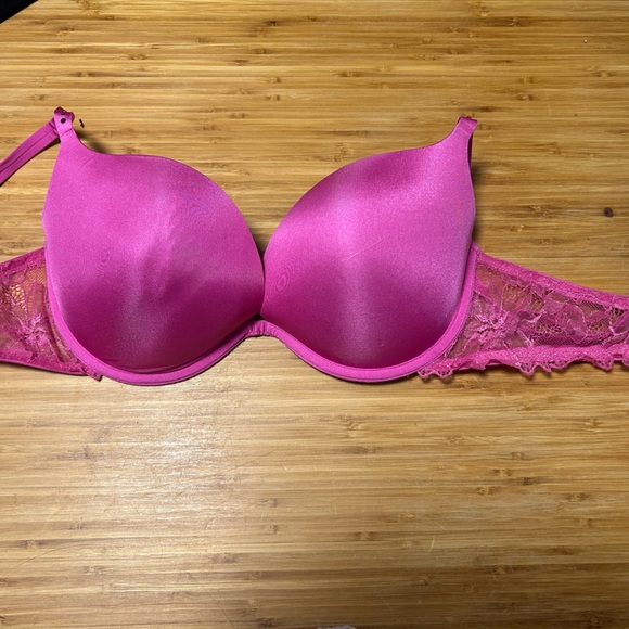 La SENZA Vibrant Pink Lace Bra - Picture 1 of 3